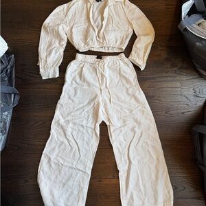 Carbon 38 Cream Women's Jumpsuit